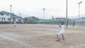 インターハイ出場　上田千曲高校 ソフトテニス班　遠藤さん・杉田さん