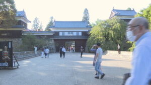 緊急事態宣言解除後 初の週末　上田市の観光地は 上田城跡公園