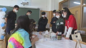 東御清翔高校　２ヵ月遅れで文化祭開催