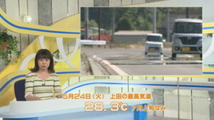 オープニング　上田で夏日　今月の最高気温を更新