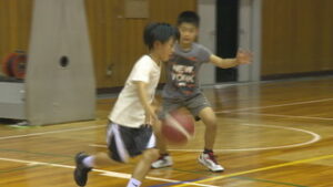 上田市スポーツ少年団　ミニバスケットボール練習再開　上田市