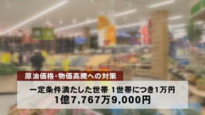 上田市９月補正予算案　物価高騰に伴い支援金給付　上田市役所