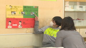 上田市立長小学校６年生　｢食｣をテーマに発表