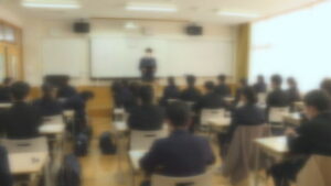 上田西高等学校　一般入試７２１人受験　上田市