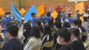 「ありがとう」を伝える　上田市立川西小学校　６年生を送る会