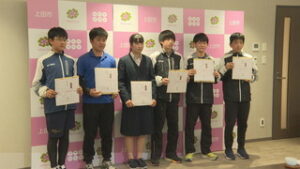 上田市スポーツ少年団　４競技６人が全国の舞台へ　上田市役所
