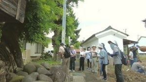 ７年ぶりの「古戦場祭り」に備え　上田原の史跡をめぐる　上田市　　