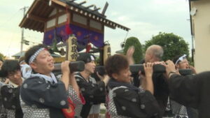 東御市で４年ぶり　田中祇園祭　祭りの熱気に人々も笑顔　東御市田中商店街