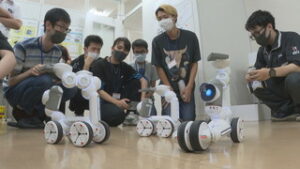 学生のひらめきを次世代のものづくりに　ロボットアイデア甲子園へ向け見学会　上田市