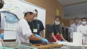 二中フォーラム　地域のプロの技を学ぶ　上田市立第二中学校