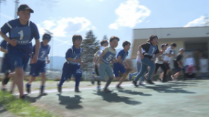 ２部門走る選手も　青木村でマラソン大会