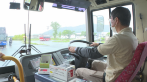 バスの運転手確保へ　運転体験ができる説明会　真田自動車学校