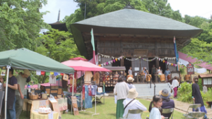 青木村で初開催　みかえりまつり　人々の“繋がり”作る場に　青木村　大法寺