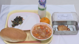 上田市　第二学校給食センター　アレルギー代替食始まる