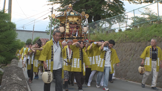 喧嘩神輿」は無し 5年ぶり 祢津祇園祭 - UCVの番組 - UCV 上田