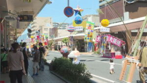 多くの人と盛り上げる　第６３回信州上田七夕まつり　海野町商店街