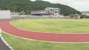 武石地域総合センター　駐車場・にぎわい広場が竣工　上田市武石　