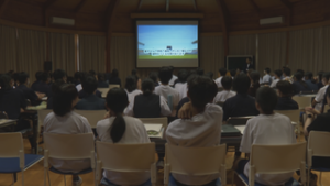 建設業関係者に話を聞く　青木中学校　防災学習の日　青木村