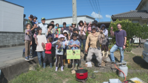 耕作放棄地を活用　サツマイモ収穫を迎える　坂城町新地区