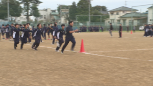 上田千曲高校　全校交流の場に　体育祭　上田市