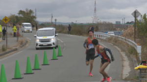 第７３回長野県縦断駅伝競走　上田東御小県は２位　連覇ならず　長野市　