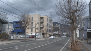 県内に発達した雪雲 １０日 朝夕の雪に警戒を　上田市