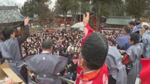 今年は２月２日が節分　各地で節分行事　生島足島神社・信濃田中成田山長久寺・坂城町中之条区