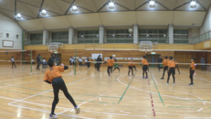 来月全国大会へ　バレーボール　塩田ＶＢＣ　上田市立塩田西小学校