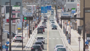 三好町・御所・中之条結ぶ　道路工事完了　幅員広く安全に