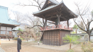 東日本大震災から１４年　犠牲者への祈り込め 鐘つき　上田市中央北 呈蓮寺