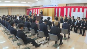 人の役に立てる仕事に　長野救命医療専門学校で卒業式　東御市田中