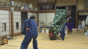 信濃国分寺御開帳に向け　上沢神楽　練習真っ最中　上沢公会堂