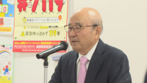 ４期目の決意語る　北村政夫村長が初登庁　青木村
