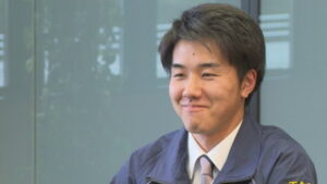 わが社のニューフェイス　株式会社タック　小林慎之介さん　東御市滋野　