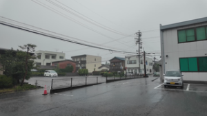 上田地域で大雨警報　２４日・２５日もまとまった雨か