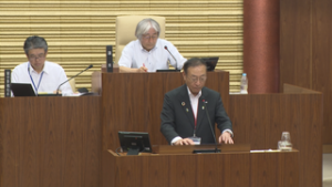 坂城町議会６月定例会　開会　一般会計補正予算案など４議案を上程　坂城町役場