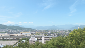 上田市で猛暑日