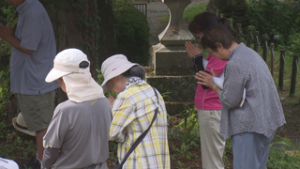 原爆投下から８０年　願い新たに　青木村で「平和の鐘」響く　青木村奈良本　龍仙寺