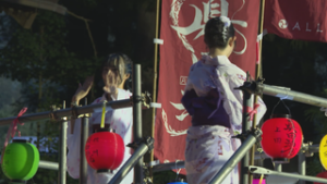 各地で夏祭り　上田市真田町　山家神社・坂城町上五明区・東御市　北御牧グラウンド