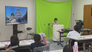 上田市中央公民館　夏休み子ども教室　ＵＣＶで子どもたちがおしごと体験　上田市中央