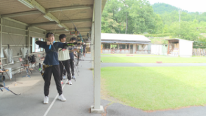 インターハイへ　アーチェリー　和久柚香選手　上田市　