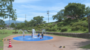 暑い日　４日は上田で３８．７℃