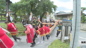 地域一丸となり４年間の集大成　山家神社御柱祭　上田市真田町長