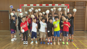 はりきりキッズ！　上田ハンドボールクラブ　上田市立北小学校