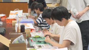 上田ロボコン大会に向けて　ロボット作り始まる　信州大学上田キャンパス