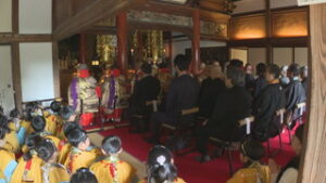 北向観音御開帳 初の出現大祭 上田市別所温泉