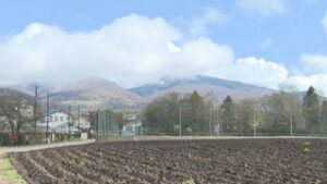 冷え込んだ菅平高原