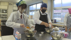 「大屋角打ち」で提供 高校生がワインに合う料理開発中 丸子修学館高校