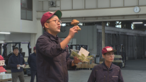 Ｒ＆Ｃながの青果　秋の味覚　マツタケの初競り　上田市秋和