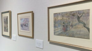 明治の彩り展　丸山晩霞記念館　東御市常田